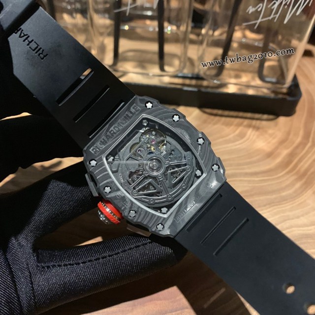 理查德米勒RICHARD MILLE RM011-FM頂級碳纖維殼套男士腕表  gjs2156